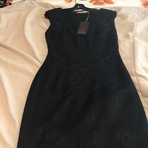 Black womens evening dress